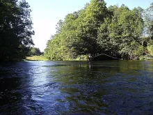 User submitted picture: Nigel Ruckley nymphing da...